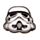 Set di 4 Sottobicchieri in Sughero - L'Originale Stormtrooper