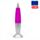Lampada tornado USB con cambio colore - Argento