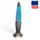 Lampada glitter USB con cambio colore - Argento