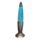 Lampada glitter USB con cambio colore - Argento