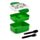Porta Pranzo Bento con Posate e Chiusura a Clip - Creeper e TNT - Minecraft