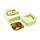 Set di 3 Contenitori per Alimenti M/L/XL - Rane Tropicali TROPICAL FROGS