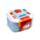 Porta Pranzo Bento con Posate e Chiusura a Clip - Snoopy & Woodstock PEANUTS