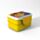 Portapranzo bento a scomparti sovrapposti The Beatles Yellow Submarine con chiusura a clip e posate