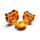 Set di 3 Contenitori per Alimenti M/L/XL - Tigre - Adoramals 