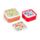 Set di 3 Contenitori per Alimenti S/M/L - Tulipani
