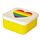 Set di 3 Contenitori per Alimenti S/M/L - Arcobaleno