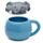 Tazza in Ceramica con Coperchio Sagomato - Elefante - Animali Dolci ADORAMALS