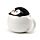 Tazza in Ceramica con Coperchio Sagomato - Pinguino - Animali Dolci