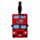 Etichetta per Bagagli in PVC - Autobus Londinese