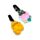 Set di 2 Etichette per Bagagli in PVC - Gatti Beans & Co