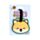 Etichetta per Bagagli in PVC - Shuggs lo Shiba Inu - Animali Dolci ADORAMALS
