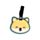 Etichetta per Bagagli in PVC - Shuggs lo Shiba Inu - Animali Dolci ADORAMALS