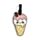 Set di 2 Etichette per Bagagli in PVC - Gelato e Ghiacciolo - Foodiemals