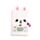 Quaderno A5 con Peluche e Lucchetto - Coniglio Frances - Animali Dolci ADORAMALS