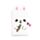Quaderno A5 con Peluche e Lucchetto - Coniglio Frances - Animali Dolci ADORAMALS