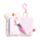 Mini Notepad A7 in Peluche e Penna Multicolore (4 Colori) - Magia dell'Unicorno