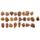 Sacchettini con 25 Pietre Runiche assortite