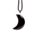Pendente a Forma di Luna con Pietra Curativa