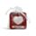 Set di 2 pietre naturali a forma di cuore - Amore Heart