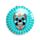 Specchietto da Borsa - Teschio Messicano - Day of the Dead