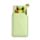 Specchietto da Borsa in Finta Pelle, con Custodia - Rane Tropicali TROPICAL FROGS