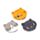 Specchietto da Borsa in Finta Pelle - Gatti Beans & Co