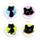 Specchietto da Borsa - Lucky il Gatto Nero