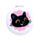 Specchietto da Borsa - Lucky il Gatto Nero