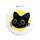 Specchietto da Borsa - Lucky il Gatto Nero
