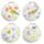 Specchietto da Borsa - Uccelli&Fiori Selvatici - Wings&Wildflowers JAN PASHLEY