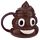 Tazza Emotive in Ceramica con Coperchio - Poop - Cacca