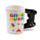 Tazza in Ceramica con Manico a Forma di Controller - Game Over Pixellato
