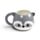 Tazza in Ceramica a Forma di Testa di Procione - Animali Dolci ADORAMALS