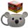 Tazza in Ceramica a Forma di Testa di Koala - Animali Dolci