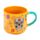 Tazza Grande in Porcellana - Teschio Messicano - Day of the Dead