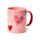 Tazza in Porcellana - Cuori - Amore