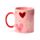 Tazza in Porcellana - Cuori - Amore