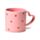 Tazza in Porcellana con Manico a Forma di Cuore - Cuori - Amore