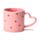 Tazza in Porcellana con Manico a Forma di Cuore - Cuori - Amore