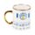 Tazza in Porcellana - Occhio Greco - Evil Eye