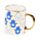Tazza in Porcellana - Mani con Occhio Greco -  Evil Eye