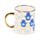 Tazza in Porcellana - Mani con Occhio Greco -  Evil Eye