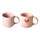 Tazza in gres - Cuori rosa