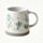 Tazza in gres - Fiori selvatici