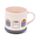 Set Tazza e Sottobicchiere/Coperchio - Sushi - Bento Club - Pusheen il Gatto