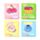 Limette per Unghie in Formato Matchbook - Frutta - Pusheen il Gatto