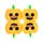 Tovaglioli di carta 3 veli - Confezione da 12 - Zucca di Halloween