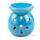 Mini Brucia Essenze in Ceramica con Lavorazione a Forma di Fiore - 7.5 cm
