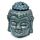 Brucia Essenze in Ceramica a Forma di Testa di Buddha Thailandese